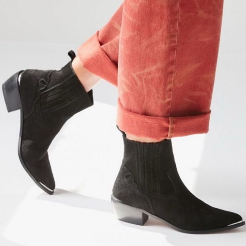 UO Tina Metal Tip Western Boot